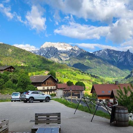 Apartmán Les Grands Balcons De L'Etale Manigod Exteriér fotografie