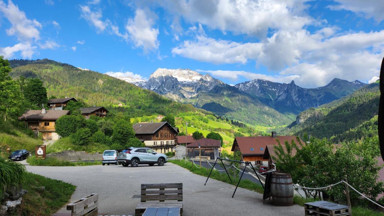 Apartmán Les Grands Balcons De L'Etale Manigod Exteriér fotografie