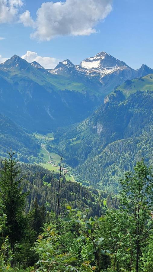 Apartmán Les Grands Balcons De L'Etale Manigod Exteriér fotografie