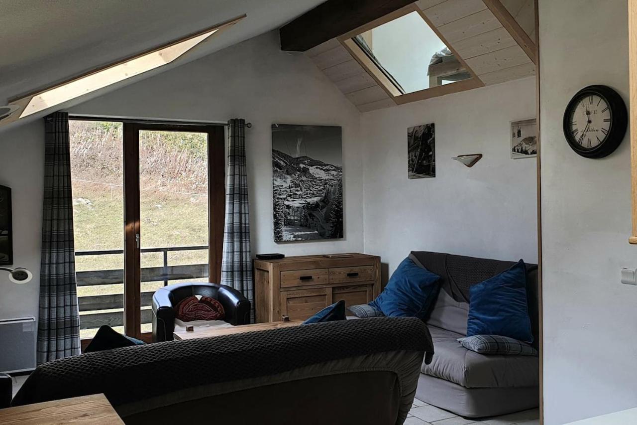 Apartmán Les Grands Balcons De L'Etale Manigod Exteriér fotografie